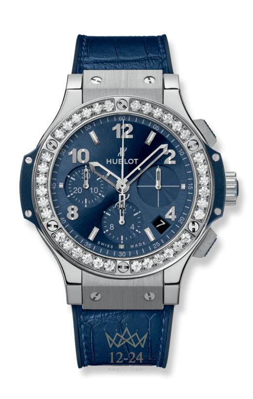 Hublot Steel Blue Diamonds 41 mm 341.SX.7170.LR.1204