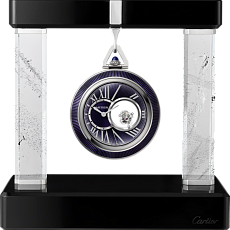 Часы Cartier Pocket watch Mysterious double Turbillion WHRO0011 — дополнительная миниатюра 3