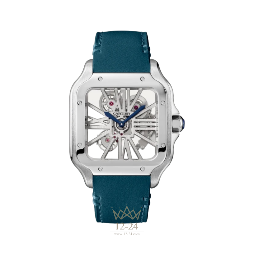 Cartier Santos Skeleton Large Model WHSA0021