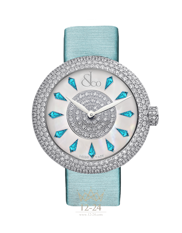 Jacob &amp; Co BRILLIANT HALF PAVE BQ020.10.RH.KG.A