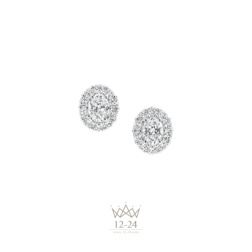 Graff Icon Oval Diamond Stud Earrings RGE1349O_RGE1349