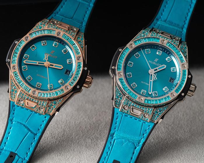 Бирюза в тренде: новые Hublot Big Bang Paraíba для летнего сезона