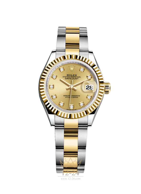 Rolex Lady-Datejust 28 Steel and Yellow gold 279173-0012