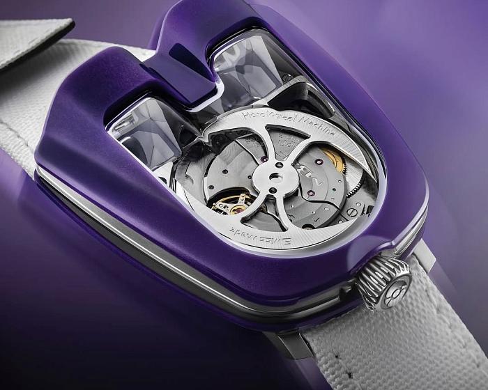 Новинка MB&F HM8 Mark 2 Purple в эстетике авто 70-х