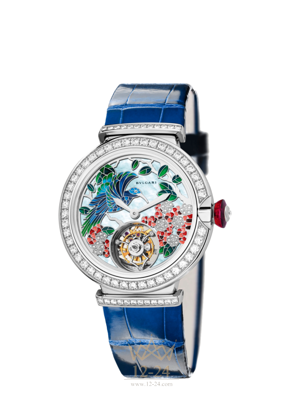 Bvlgari Tourbillon White Gold 102579 LUW38PBGDLTB