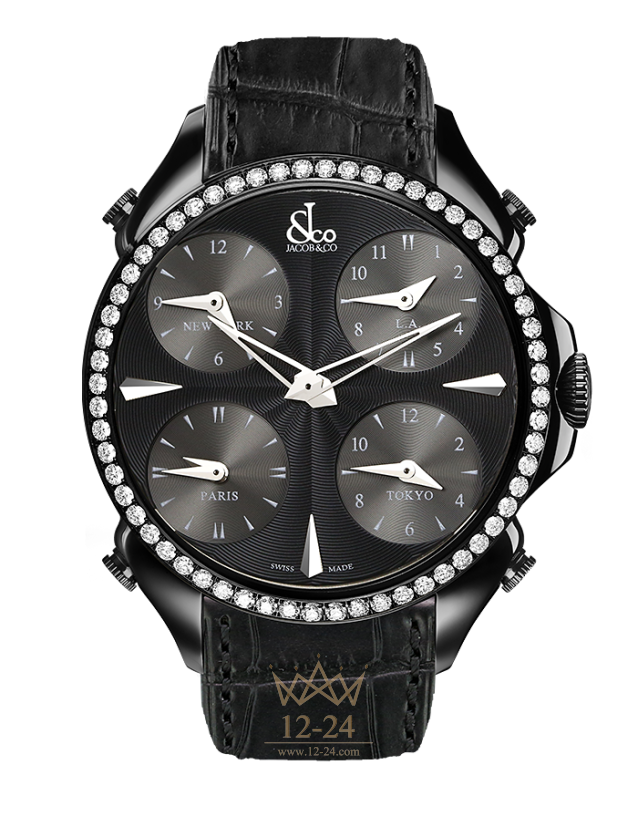 Jacob &amp; Co Palatial Five Time Zone PZ500.11.RO.LA.A