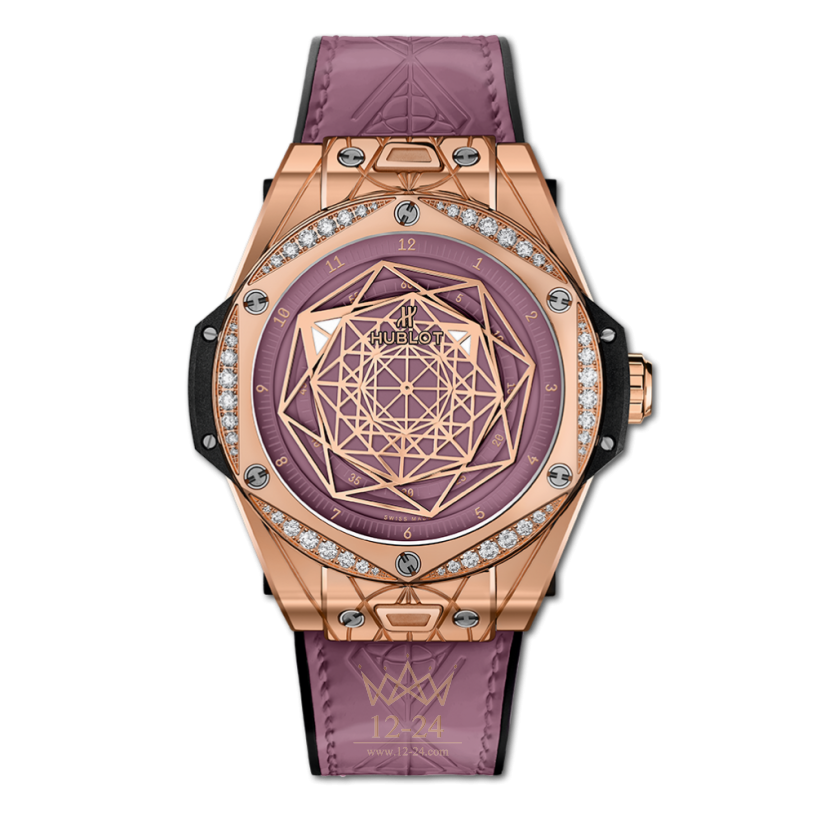 Hublot One Click Sang Bleu King Gold Pink Diamonds 465.OS.89P8.VR.1204.MXM20