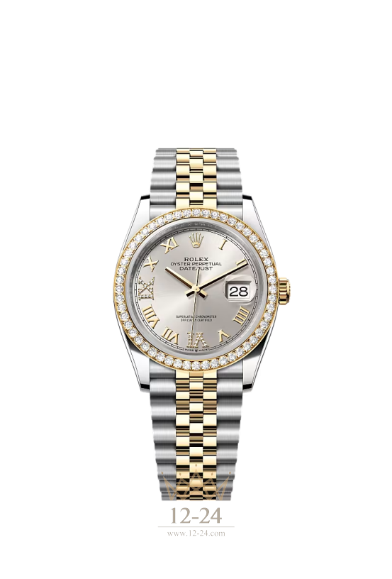Rolex Oyster 36 мм Steel Yellow gold and Diamonds 126283rbr-0017