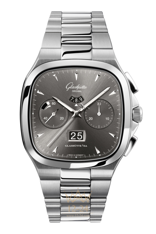 Glashutte Seventies Chronograph Panorama Date 1-37-02-01-02-70