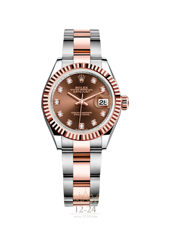 Rolex Lady-Datejust 28 Steel and Everose gold 279171-0012