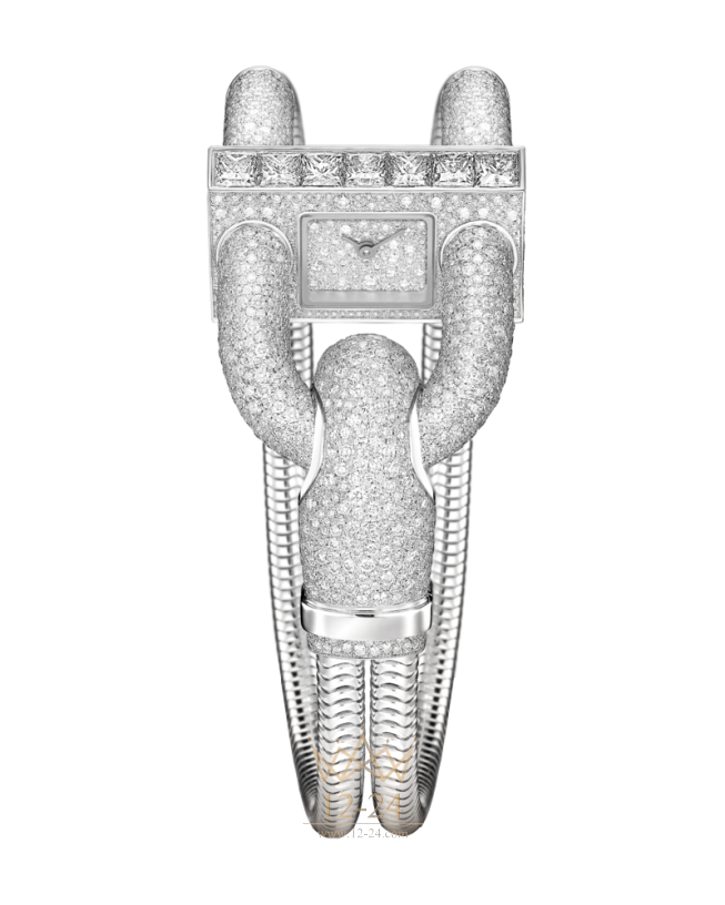 Van Cleef Cadenas Pavée Gold Bracelet VCARO4JD00