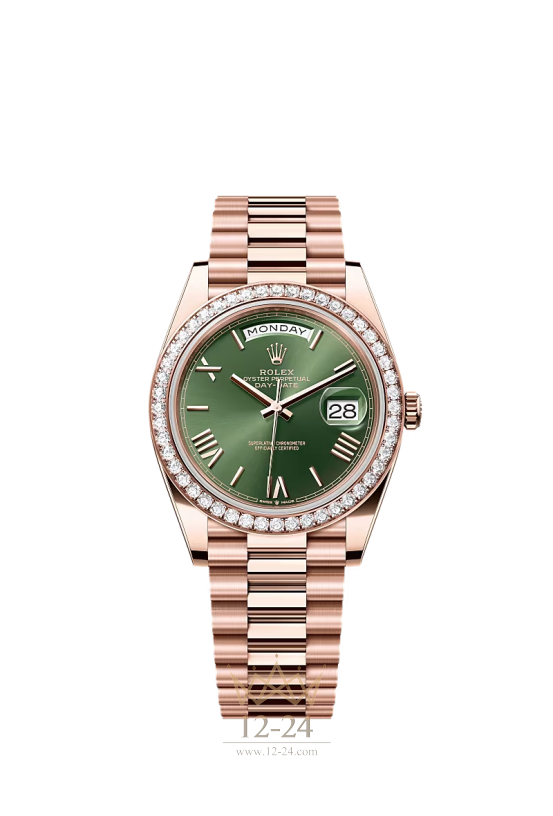 Rolex Everose Gold and Diamonds 40 mm 228345rbr-0011