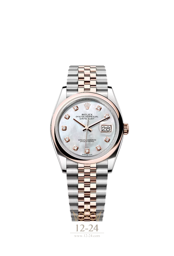 Rolex Oyster 36 мм Steel and Gold Everose 126201-0021