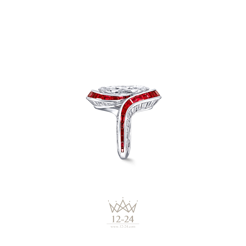 Graff Ruby and Diamond Ring GR46084