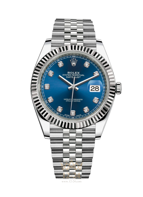 Rolex 41 мм Steel and White gold 126334-0016