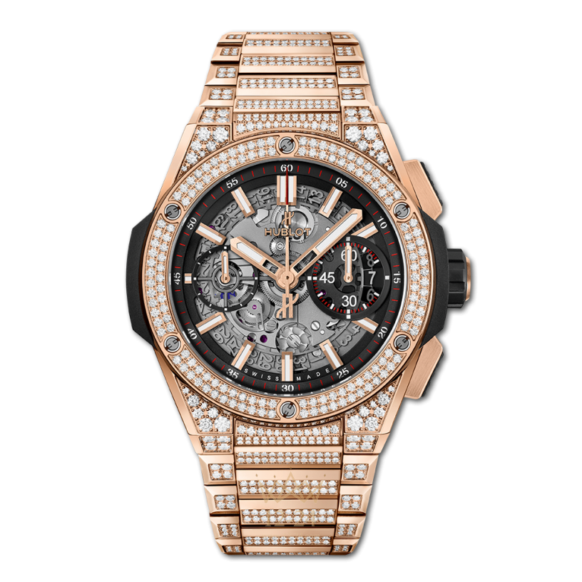 Hublot Integral King Gold Pave 451.OX.1180.OX.3704