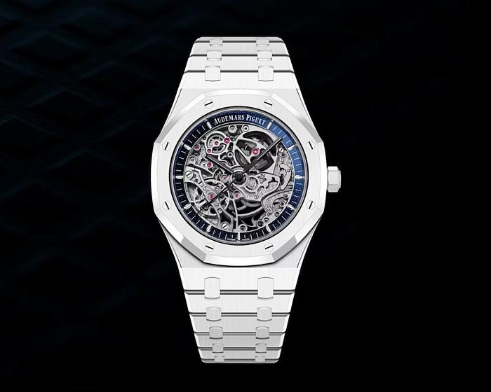 Audemars Piguet представил Royal Oak Balance Wheel Openworked в корпусе из белой керамики