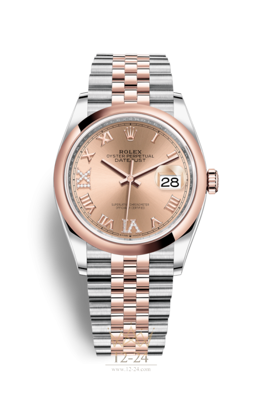 Rolex Oyster 36 мм Steel and Gold Everose 126201-0027