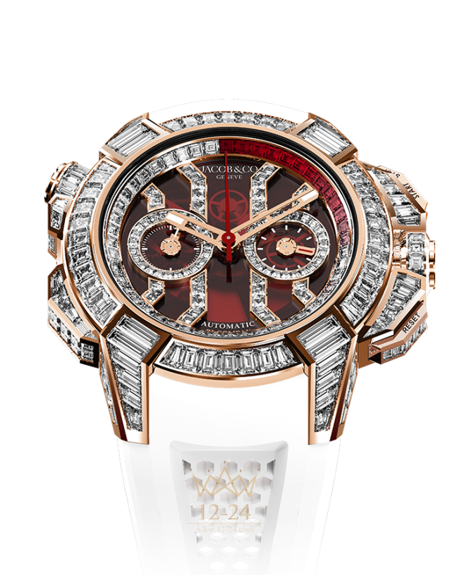 Jacob &amp; Co Epic X Chrono EC422.40.BW.RD.A