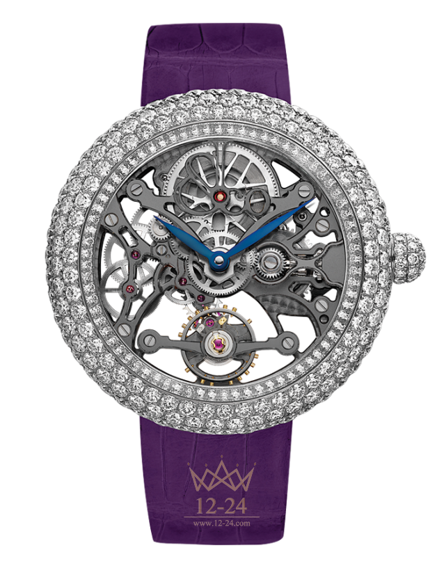 Jacob &amp; Co BRILLIANT SKELETON NORTHERN LIGHTS - STEEL CASE 210.431.10.RD.AB.3RD