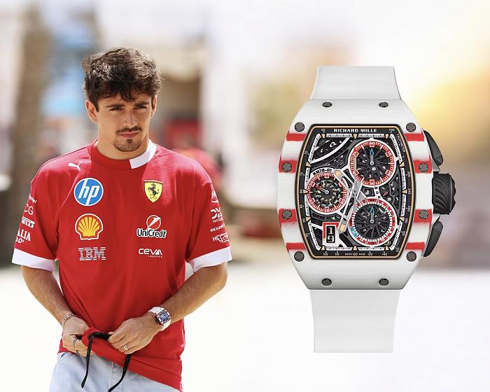 Эксклюзивная новинка от Richard Mille со звездой Формулы-1 –  RM72-01 «Charles LeClerc»