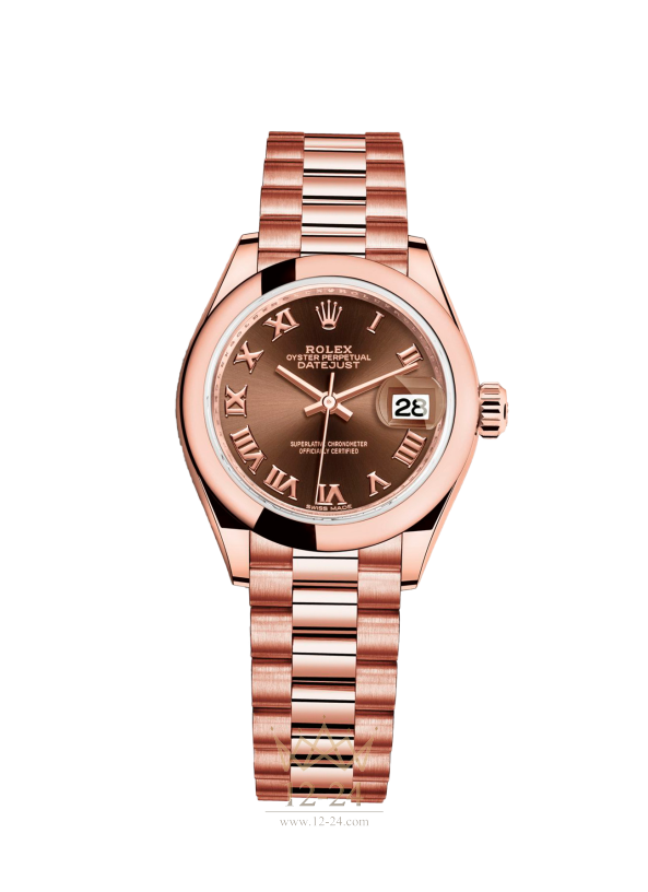 Rolex Lady-Datejust 28 Oyster Everose gold 279165-0013