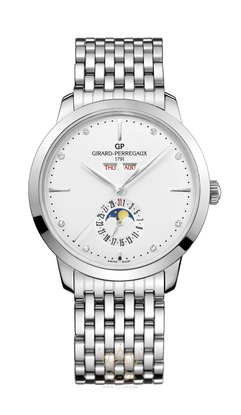 Girard Perregaux Full Calendar 49535-11-1A2-11A