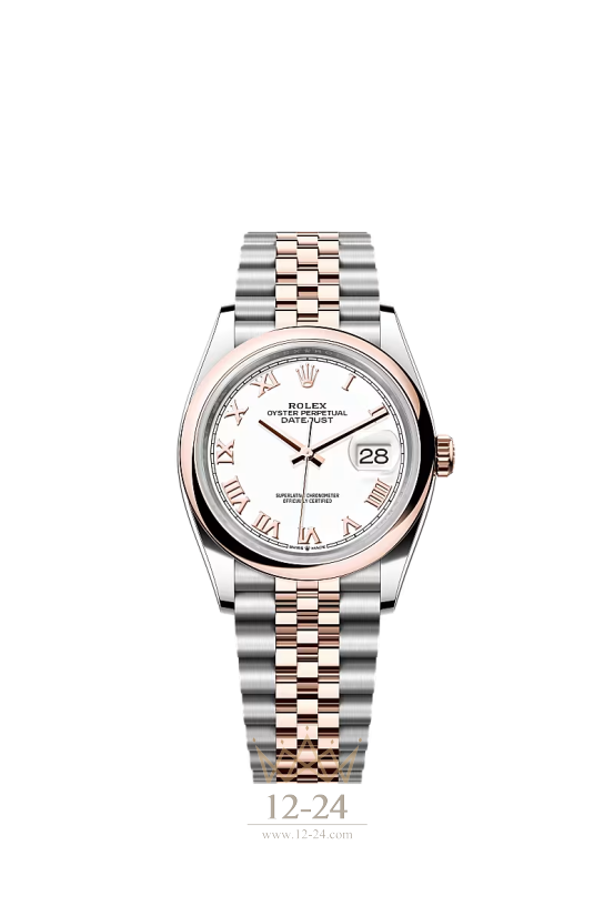 Rolex Oyster 36 мм Steel and Gold Everose 126201-0015