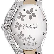 Часы Graff Classic Butterfly Diamond and Sapphire Watch BF33WGDS — дополнительная миниатюра 3
