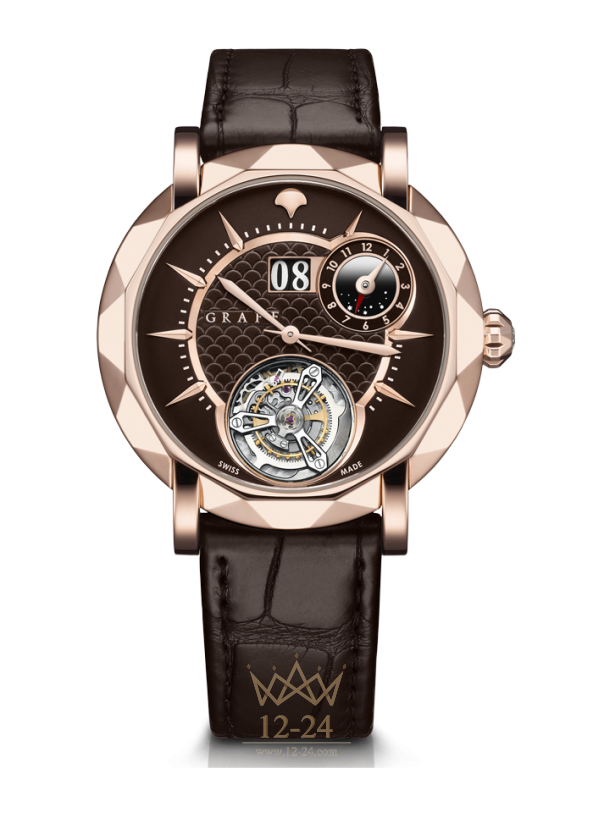 Graff MasterGraff Grand Date Dual Time Tourbillon 43mm MGUGMT43PGC
