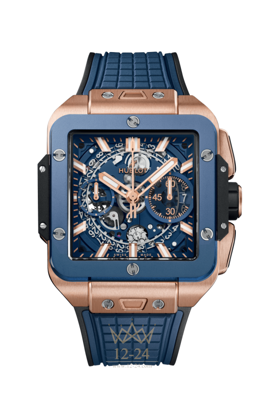Hublot Unico King Gold Blue Ceramic 821.OL.5180.RX
