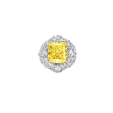 Украшение Graff Radiant Cut Yellow and White Diamond Ring GR46058 — дополнительная миниатюра 1