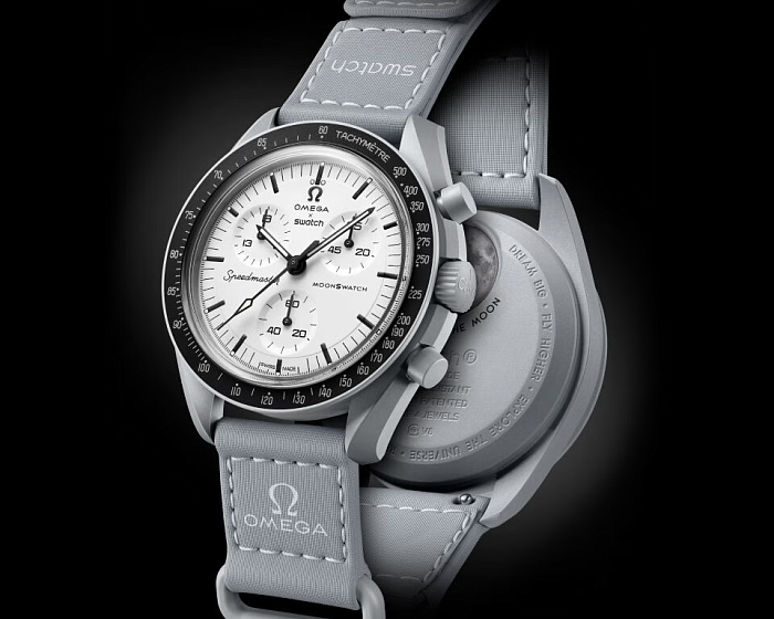 Коллаборация Omega × Swatch Speedmaster MoonSwatch 1965