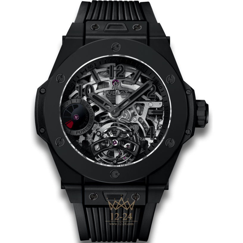 Hublot Tourbillon Power Reserve 5 days All Black 45 mm 405.CI.0110.RX
