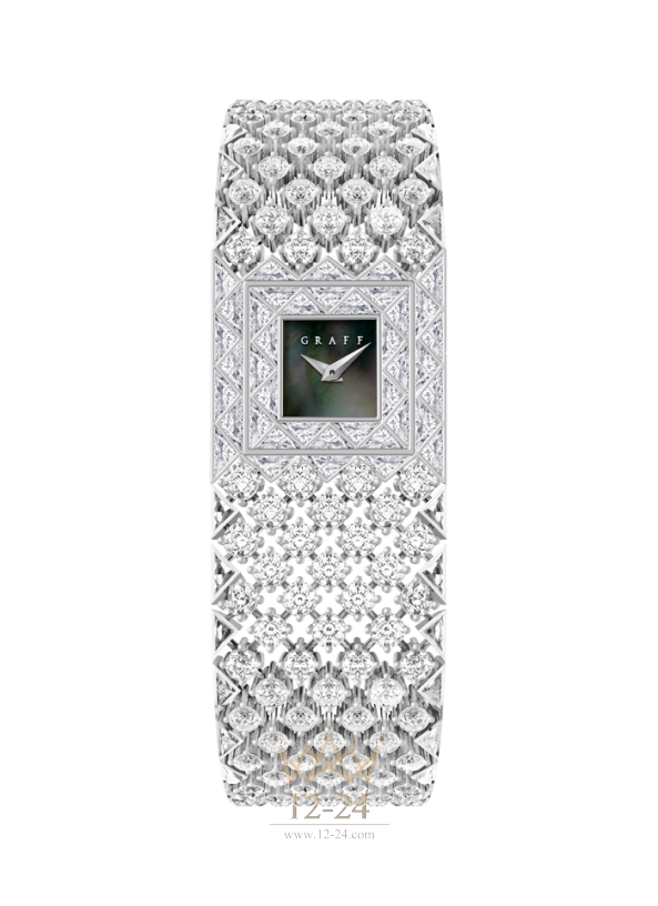 Graff Jewellery Watches Snowfall Snowfall Watch Black MOP