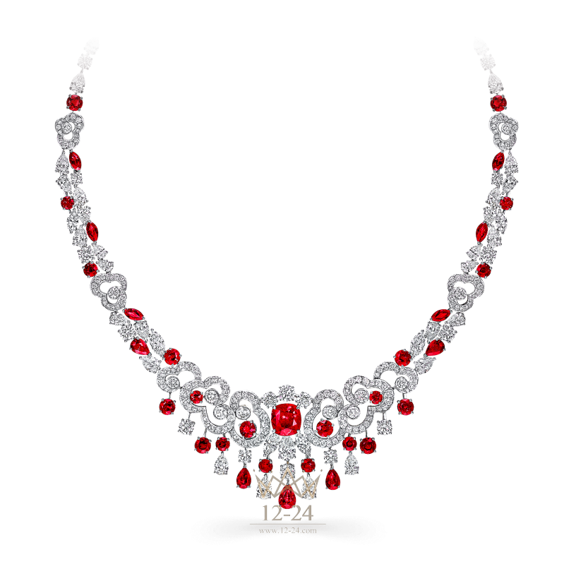 Graff Nuage Necklace Ruby and Diamond RGN468