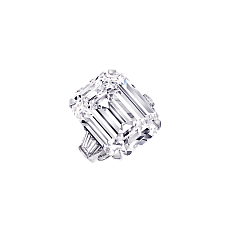 Украшение Graff Emerald Cut Diamond Ring GR34432 — main thumb