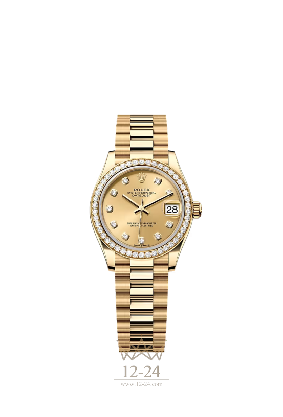 Rolex Oyster 31 мм Yellow Gold and Diamonds 278288rbr-0005