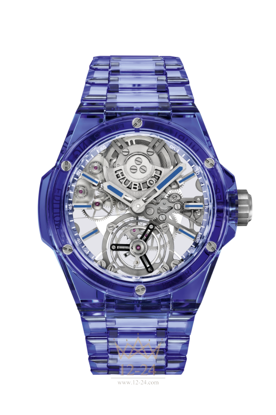 Hublot Integrated Tourbillon Full Blue Sapphire 455.JL.0120.JL