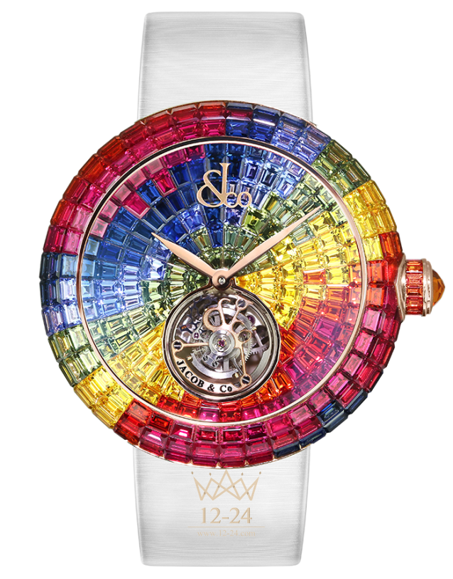 Jacob &amp; Co Brilliant Flying Tourbillon Peru Mountain Color BT543.40.MX.UA.B