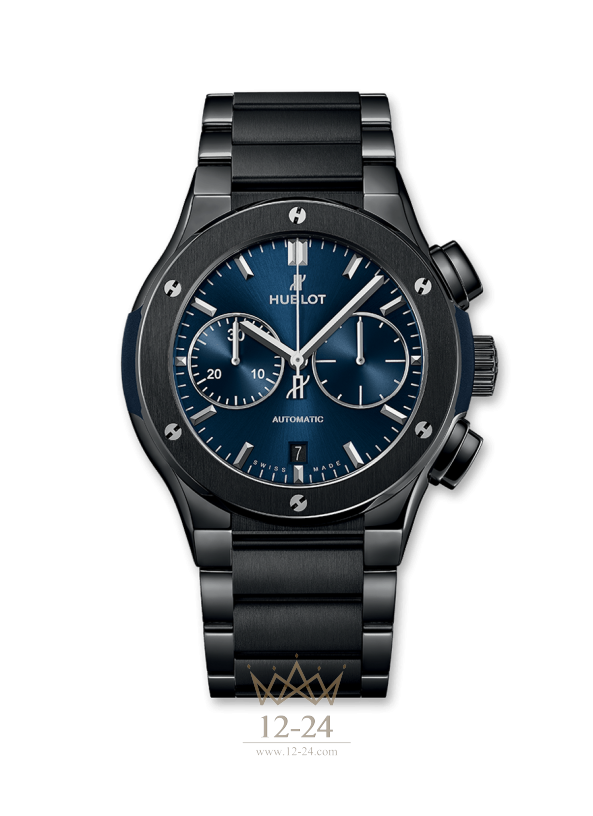 Hublot Chronograph Ceramic Blue Bracelet 520.CM.7170.CM