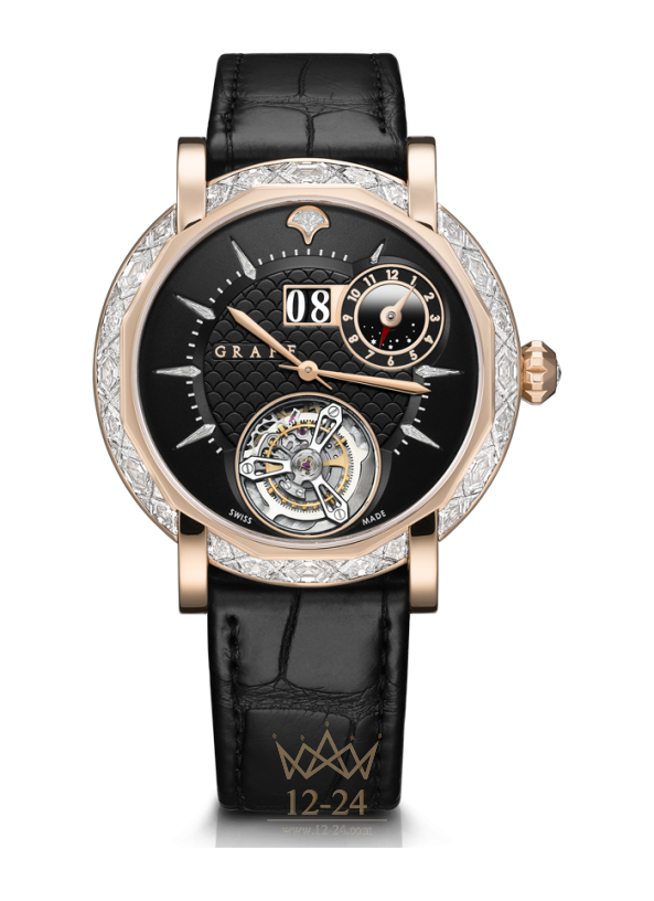 Graff MasterGraff Grand Date Dual Time Tourbillon 43mm MGUGMT43PGDBL