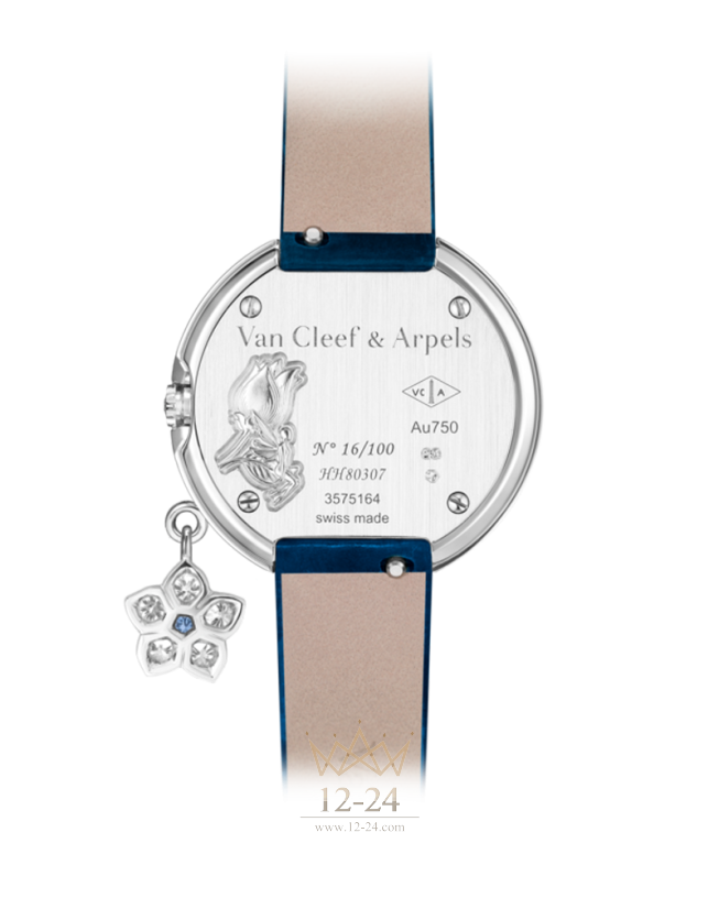 Van Cleef Charms Extraordinaire Fée Rose de Nuit VCARO8QE00
