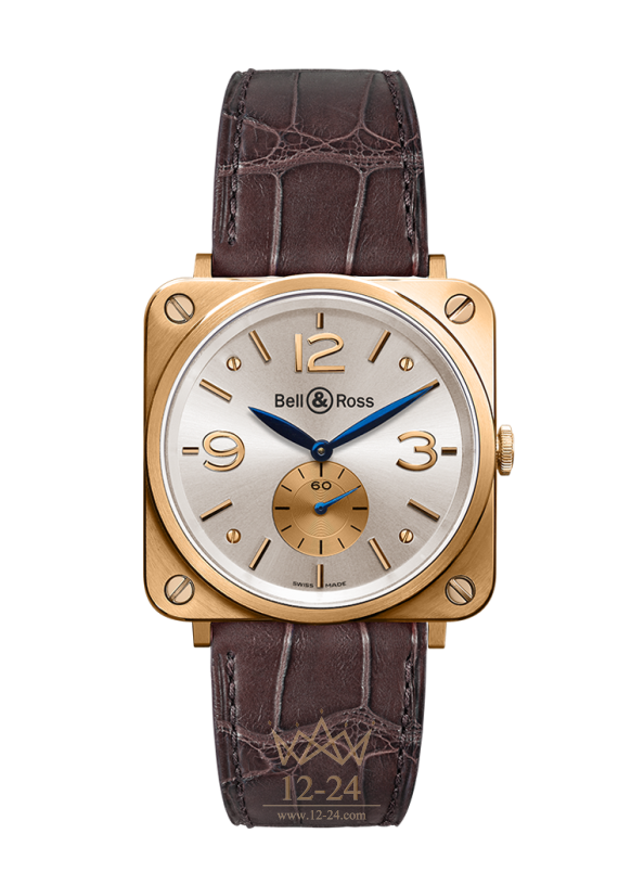 Bell &amp; Ross BR S ROSE GOLD PEARL DIAL BRS-PKGOLD-PEARL_D