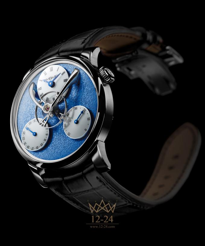 MB&amp;F Legacy Machine Split Escapement Blue 03.WL.FBL