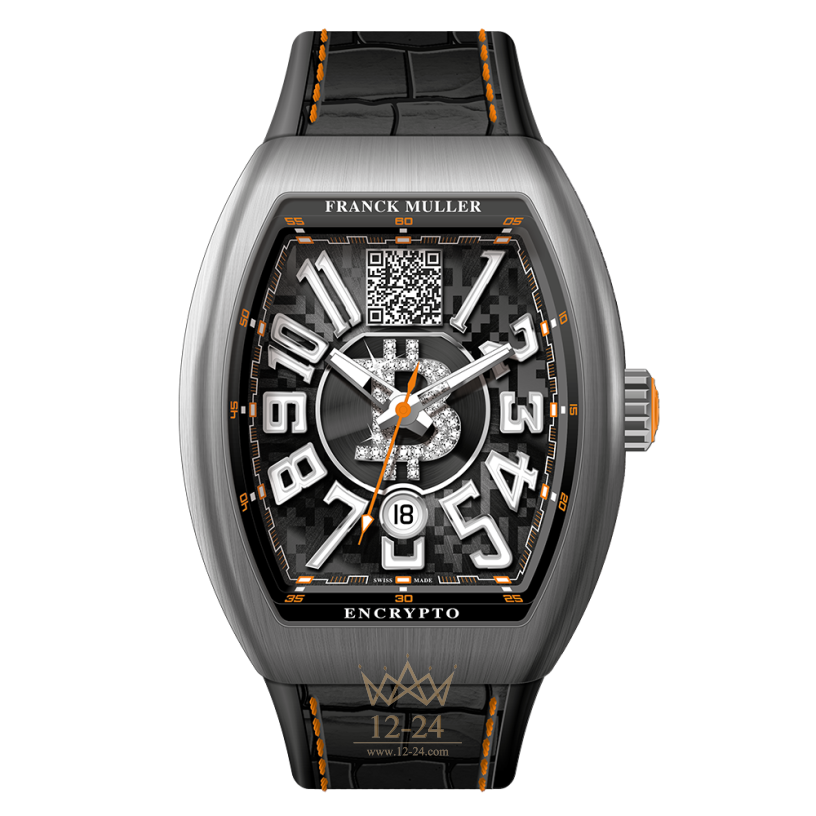 Franck Muller Encrypto V 45 SC DT BTC TT BR