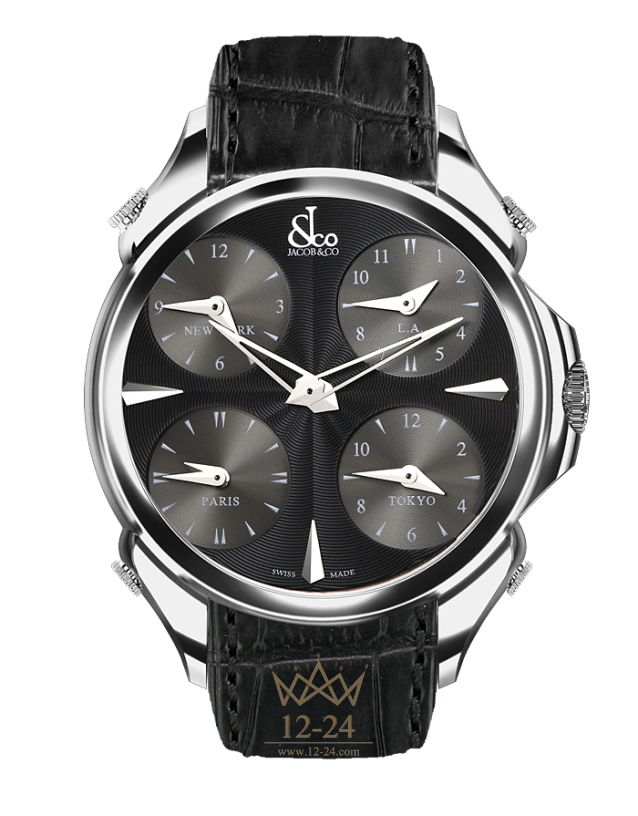 Jacob &amp; Co Palatial Five Time Zone PZ500.10.NS.LA.A
