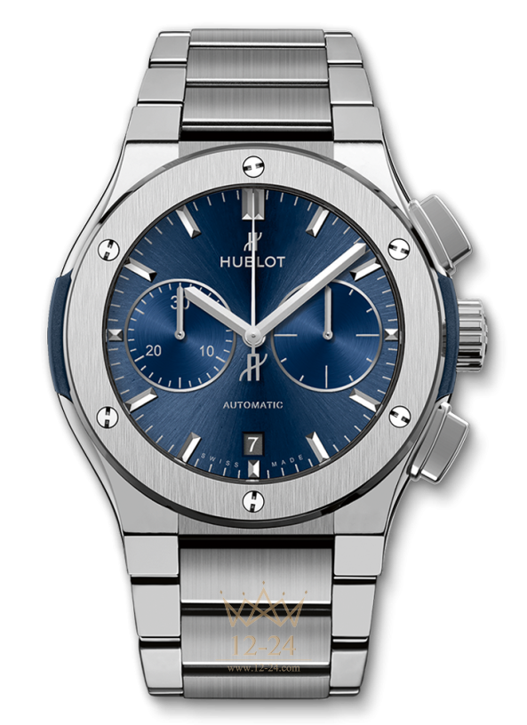 Hublot BLUE CHRONOGRAPH TITANIUM BRACELET 520.NX.7170.NX