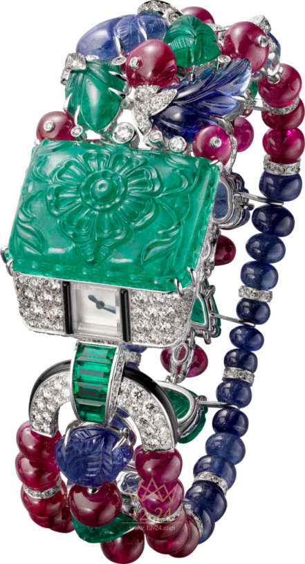 Cartier Visible Time Tutti Frutti Agrafe HPI01067