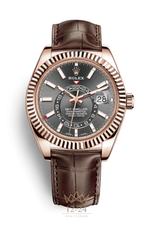 Rolex Oyster 42 мм Gold Everose 326135-0008